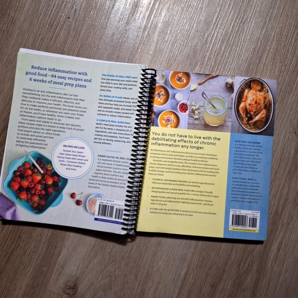 Anti-inflammatory cooking & meal prep books - Picture 2 of 2